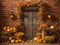 Kate Automne Halloween Feuille d'érable Porte Toile de fond conçue par Emetselch - Kate Backdrop FR