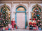 Kate Sapin de Noël Porte Casse-noisette Extérieur Toile de fond conçue par Emetselch - Kate Backdrop FR