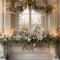 Kate Noël Vintage Blanc Fenêtre Décors Bougies Toile de fond conçue par Emetselch - Kate Backdrop FR