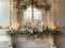 Kate Noël Vintage Blanc Fenêtre Décors Bougies Toile de fond conçue par Emetselch - Kate Backdrop FR