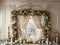 Kate Noël Vintage Blanc Marbre Fenêtre encadrée Toile de fond conçue par Emetselch - Kate Backdrop FR