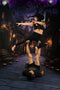 Kate Halloween Nuit Citrouille Rue Chauve-souris Toile de fond conçue par Emetselch - Kate Backdrop FR