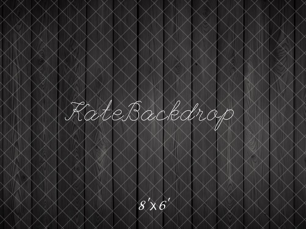 Kate Gris foncé Parquet Sol Toile de fond conçue par Kate Image - Kate Backdrop FR