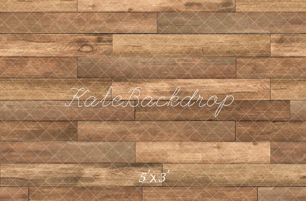 Kate Brun Parquet Sol en bois Toile de fond conçue par Kate Image - Kate Backdrop FR