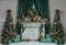 Kate Sapin de Noël Rétro Cheminée en brique Toile de fond conçue par Chain Photographie - Kate Backdrop FR