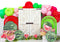 Kate Anniversaire Pastèque Coloré Ballon Porte Toile de fond conçue par Mini MakeBelieve - Kate Backdrop FR