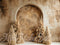 Kate Boho Beige Mur brisé Arche Noël Toile de fond conçue par Mini MakeBelieve - Kate Backdrop FR