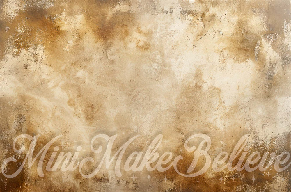 Kate Boho Beige Abstrait Sol Toile de fond conçue par Mini MakeBelieve - Kate Backdrop FR