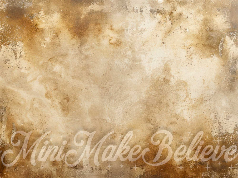 Kate Boho Beige Abstrait Sol Toile de fond conçue par Mini MakeBelieve - Kate Backdrop FR