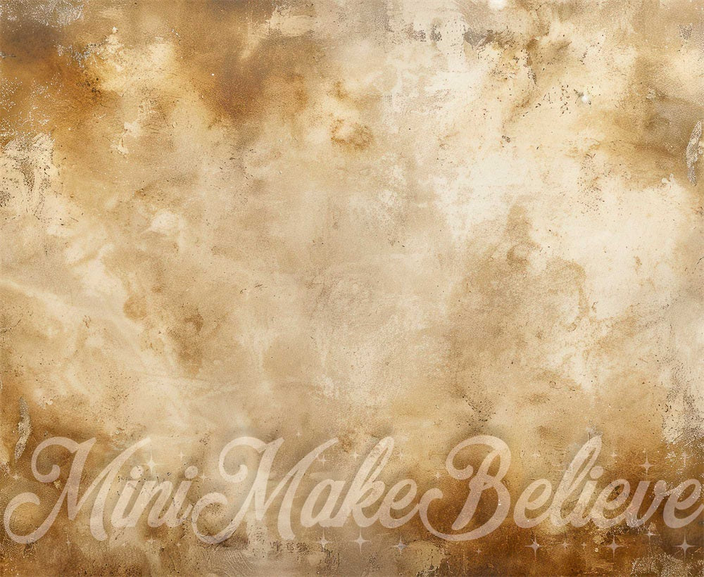 Kate Boho Beige Abstrait Sol Toile de fond conçue par Mini MakeBelieve - Kate Backdrop FR