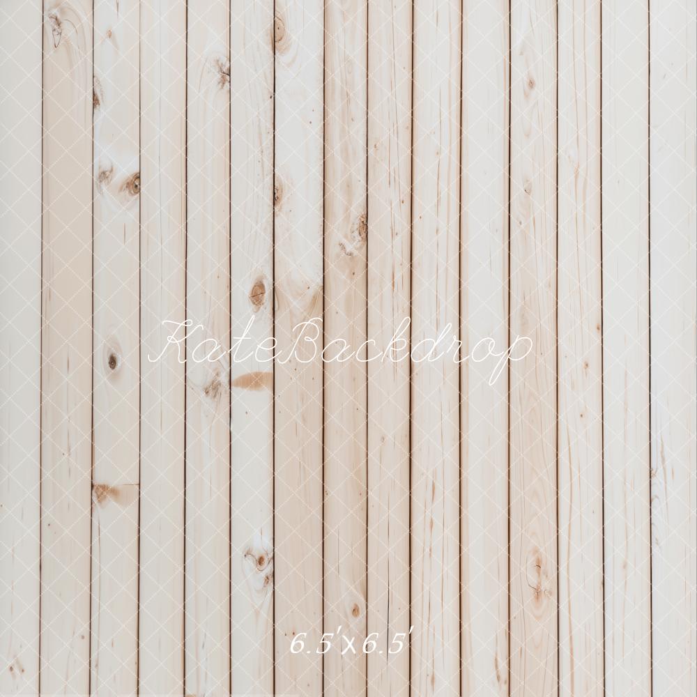 Kate Parquet Blanc Bois Intérieur Sol Toile de fond conçue par Kate Image - Kate Backdrop FR