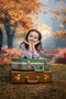 Kate Automne Érable Forêt Sentier Toile de fond conçue par Chain Photographie - Kate Backdrop FR