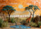 Kate Beaux-Arts Savane africaine Enfant Toile de fond conçue par Patty Robert - Kate Backdrop FR