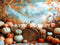 Kate Automne Ferme de Citrouilles Toile de fond conçue par Patty Robert - Kate Backdrop FR