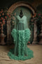Kate Manches cloches Transparent Longue Doux Robe de Grossesse pour Séance Photo - Kate Backdrop FR