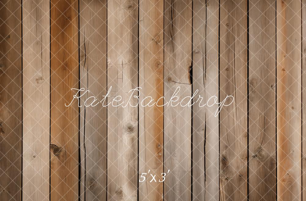 Kate Brun Vieux Parquet Sol Toile de fond conçue par Kate Image - Kate Backdrop FR