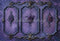 Kate Halloween Violet Mur Rétro Portrait Toile de fond conçue par Chain Photographie - Kate Backdrop FR