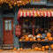Kate Automne Magasin Feuille d'érable Citrouille Toile de fond conçue par Emetselch - Kate Backdrop FR