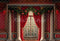 Kate Noël Intérieur Fenêtre Rouge Mur Rétro Toile de fond conçue par Chain Photographie - Kate Backdrop FR