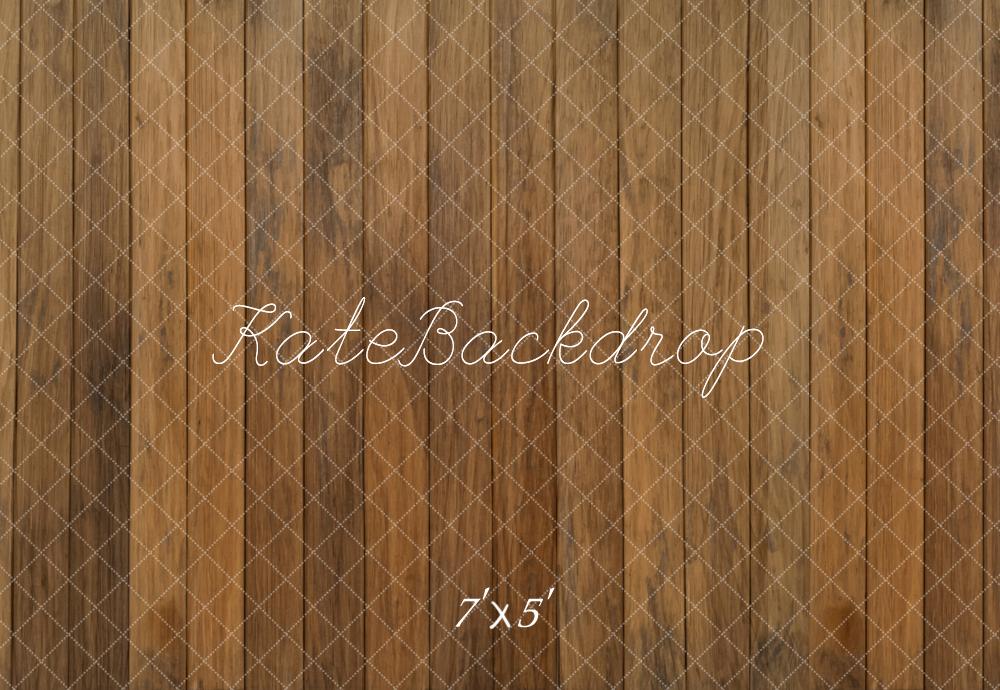 Kate Brun clair Parquet Bois Sol Toile de fond conçue par Kate Image - Kate Backdrop FR