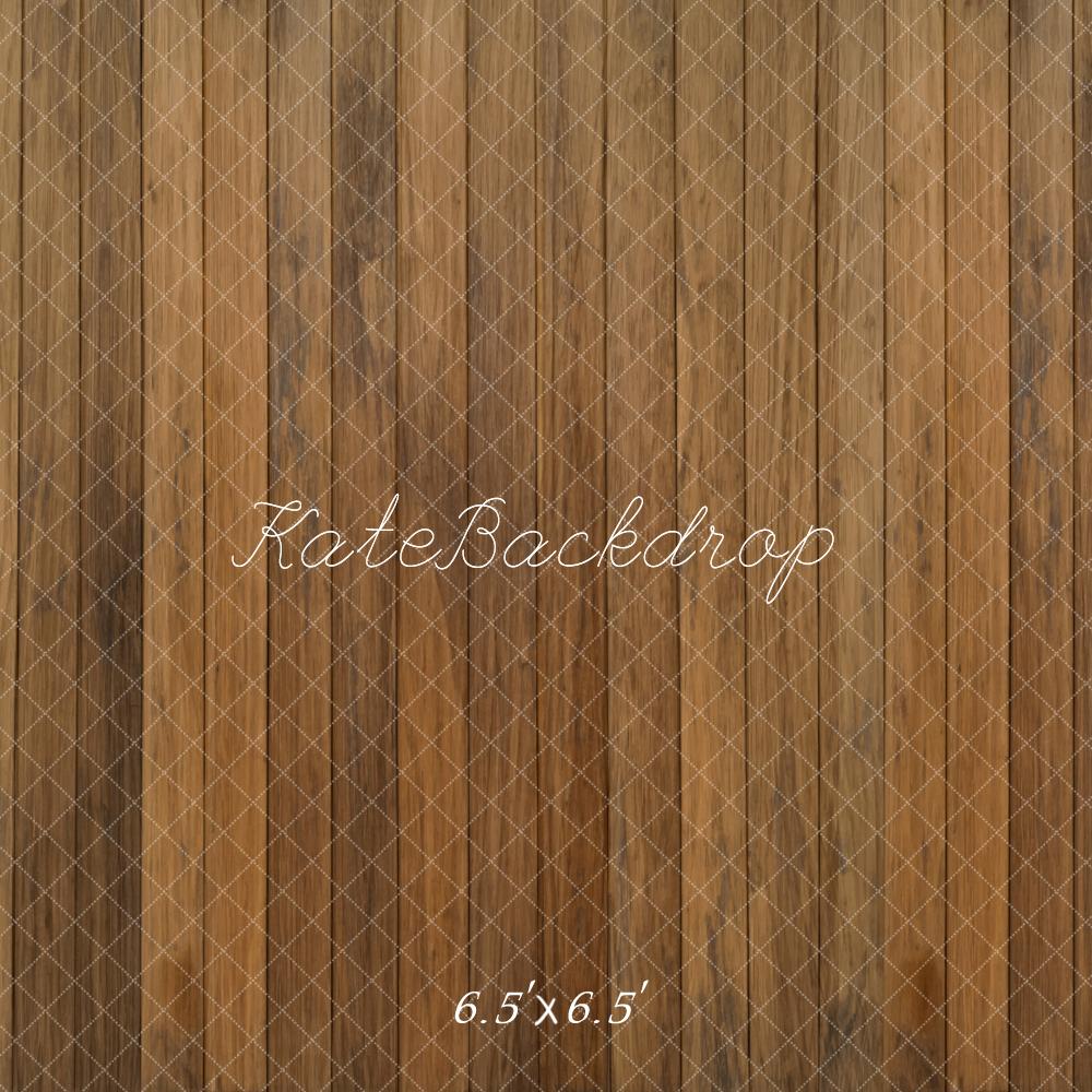 Kate Brun clair Parquet Bois Sol Toile de fond conçue par Kate Image - Kate Backdrop FR