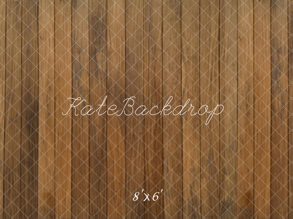 Kate Brun clair Parquet Bois Sol Toile de fond conçue par Kate Image - Kate Backdrop FR