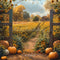 Kate Automne Tournesol Citrouille Campagne Toile de fond conçue par Emetselch - Kate Backdrop FR