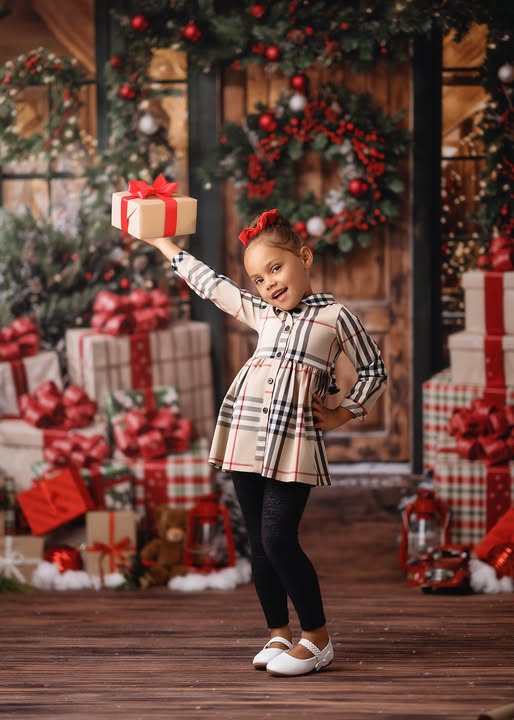 Kate Noël Porte en bois Cadeaux Décors Toile de fond conçue par Emetselch - Kate Backdrop FR