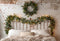 Kate Noël Blanc Tête de lit Couronne Toile de fond conçue par Emetselch - Kate Backdrop FR