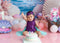 Kate Plage Rose Violet Arche de ballons Rideaux Toile de fond conçue par Emetselch - Kate Backdrop FR