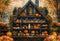 Kate Automne Citrouilles Armoire Cabine Forêt Toile de fond conçue par Emetselch - Kate Backdrop FR