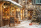 Kate Sapin de Noël Rue Chocolat chaud Boutique Toile de fond conçue par Emetselch - Kate Backdrop FR