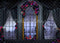 Kate Halloween Chambre Squelette Fenêtre Toile de fond conçue par Mini MakeBelieve - Kate Backdrop FR