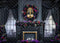 Kate Halloween Chambre Squelette Cheminée Toile de fond conçue par Mini MakeBelieve - Kate Backdrop FR
