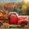 Kate Automne Récolte Camion Citrouille Toile de fond conçue par Patty Robert - Kate Backdrop FR
