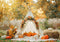 Kate Automne Tipi Décors Citrouilles Toile de fond conçue par Patty Robert - Kate Backdrop FR