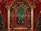 Kate Élégant Noël Mur Vintage Guirlande Toile de fond conçue par Patty Robert - Kate Backdrop FR