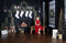 Kate Sapin de Noël Cheminée Fenêtre Noir Ensemble de chambre - Kate Backdrop FR