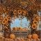 Kate Automne Tournesol Arche Feuilles d'érable Toile de fond conçue par Emetselch - Kate Backdrop FR