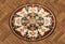 Kate Rond Rétro Floral Tapis de sol Toile de fond conçue par Emetselch - Kate Backdrop FR