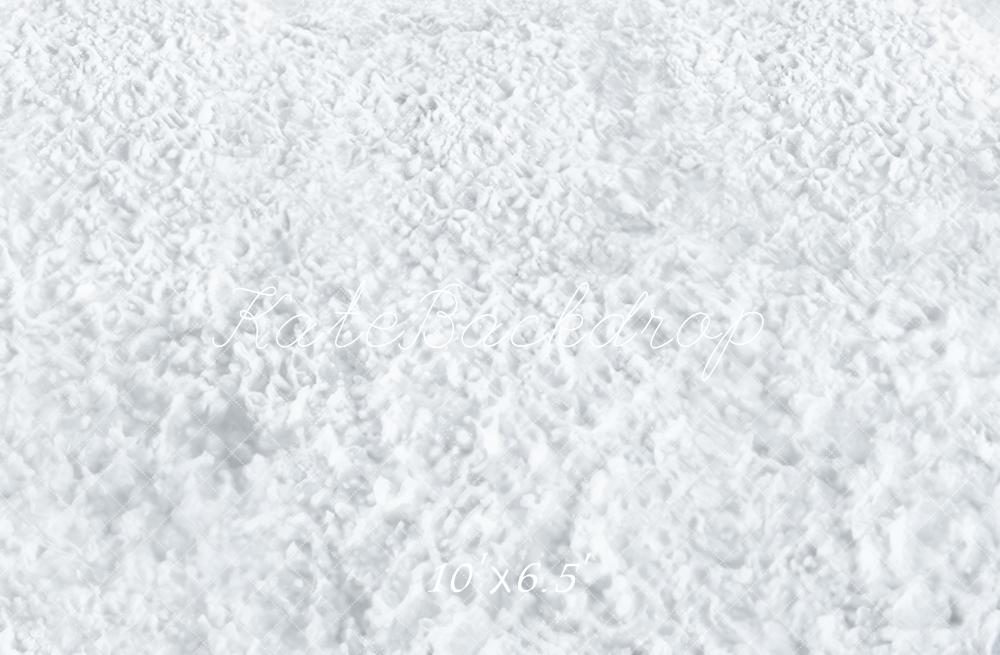 Kate Hiver Blanc Neige Sol Toile de fond conçue par Emetselch - Kate Backdrop FR
