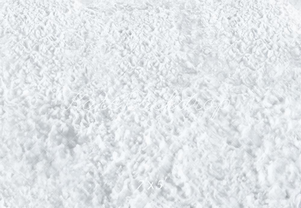Kate Hiver Blanc Neige Sol Toile de fond conçue par Emetselch - Kate Backdrop FR