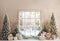 Kate Sapin de Noël Fenêtre Beige Cadeaux Toile de fond conçue par Emetselch - Kate Backdrop FR