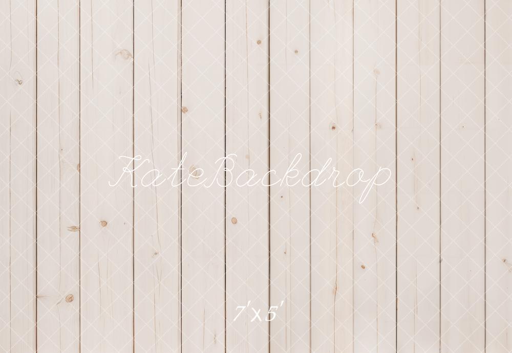 Kate Beige Planche de bois Sol Toile de fond conçue par Emetselch - Kate Backdrop FR