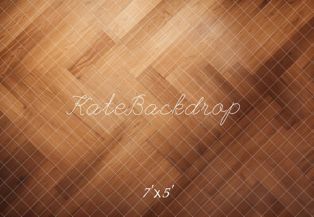 Kate Texture en bois Brun Sol Toile de fond conçue par Emetselch - Kate Backdrop FR
