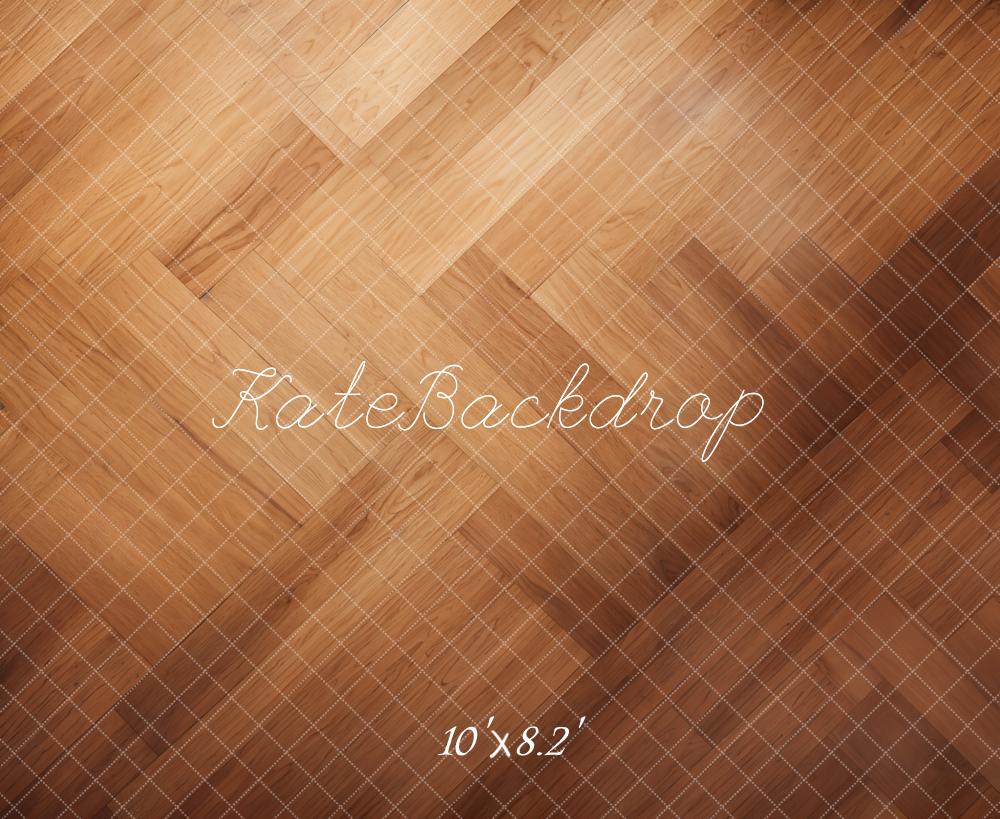 Kate Texture en bois Brun Sol Toile de fond conçue par Emetselch - Kate Backdrop FR