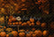 Kate Automne Étagère de citrouille Érable Toile de fond conçue par Emetselch - Kate Backdrop FR