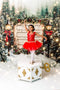 Kate Arbre de Noël Partition de Musique Neige Toile de fond conçue par Emetselch - Kate Backdrop FR