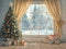 Kate Sapin de Noël Fenêtre Rideaux Cadeaux Toile de fond conçue par Emetselch - Kate Backdrop FR
