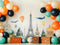 Kate Autour du monde Voyage Ballons Toile de fond conçue par Patty Robert - Kate Backdrop FR